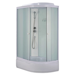 Душевая кабина Loranto 120x80 см CS-985-LTM/W-120 L , белый/матовое фото 