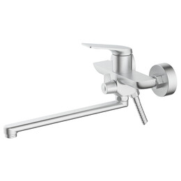 Смеситель для ванны Azario Lursy AZ-K1749BN, сатин фото 