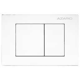 Кнопка смыва Azario NEW-TS AZ-ABS-001-W, белый фото 