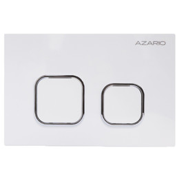 Кнопка смыва Azario NEW-TS AZ-ABS-002-W, белый фото 