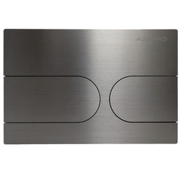 Кнопка смыва Azario NEW-TS AZ-SS-001-BR, серый матовый фото 