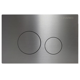 Кнопка смыва Azario NEW-TS AZ-SS-002-BR, серый матовый фото 