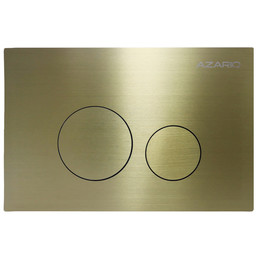 Кнопка смыва Azario NEW-TS AZ-SS-002-G, золото матовое фото 