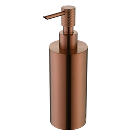 Дозатор для жидкого мыла Boheme Uno 10980-CB, цвет брашированная медь фото 