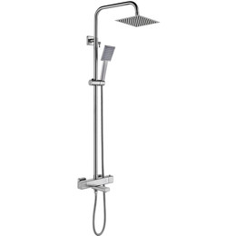 Душевая стойка с термостатом Gappo G2499-40, сатин фото 