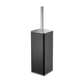 Ёршик для унитаза Boheme 10949-B-CR, хром/чёрный фото 