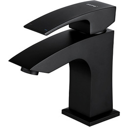 Смеситель для раковины Gappo G1007-66, черный фото 