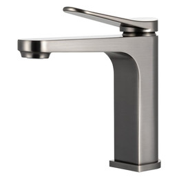 Смеситель для раковины Gappo G10-9 G1010-9, оружейная сталь, Цвет производителя: оружейная сталь фото 