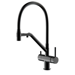 Смеситель для кухни Gappo G4398-86, черный фото 