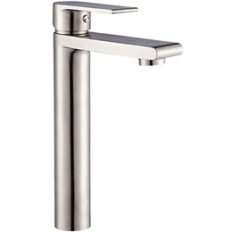 Смеситель для раковины высокий Gappo G1099-22, сатин фото 