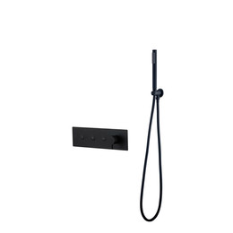 Душевая система для душа Boheme Fusion 130-SYS-B (со скрытой частью) чёрный фото 