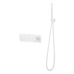 Душевая система для душа Boheme Fusion 130-SYS-MW (со скрытой частью) белый фото 