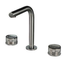 Смеситель для раковины Boheme Prestige 152-GM-PR, графит фото 