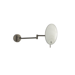 Зеркало косметическое настенное Boheme 508-GM, цвет графит фото 