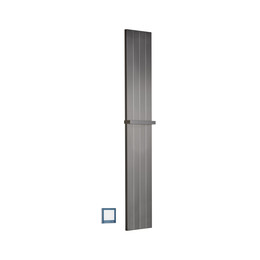 Полотенцесушитель электрический Boheme FLAT П4 1500x250 мм 725-GM, графит фото 