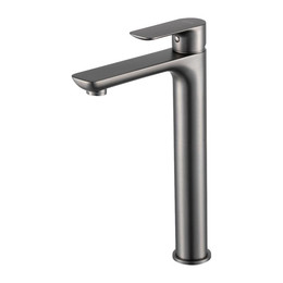 Смеситель для раковины высокий Gappo G48-9 G1048-92, оружейная сталь, Цвет производителя: оружейная сталь фото 