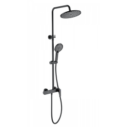 Душевая стойка Wonzon & Woghand WW-B3517-MB, чёрный матовый фото 