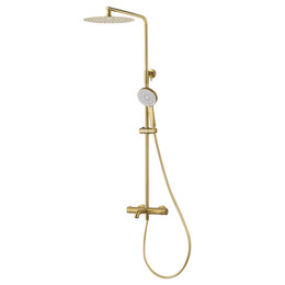 Душевая стойка Wonzon & Woghand Stick WW-88739017-BG, золото брашированное фото 