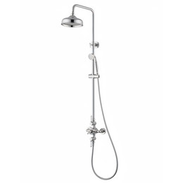 Душевая стойка с термостатом Wonzon & Woghand Retro WW-B3041-CR фото 