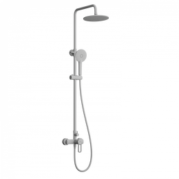 Душевая стойка Wonzon & Woghand WW-B2166-A-MW, белый матовый фото 