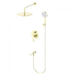 Душевая система для ванны Wonzon & Woghand Brilliant WW-88939079-BG, золото брашированное фото 