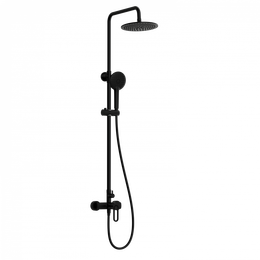 Душевая стойка Wonzon & Woghand WW-B2166-A-MB, чёрный матовый фото 