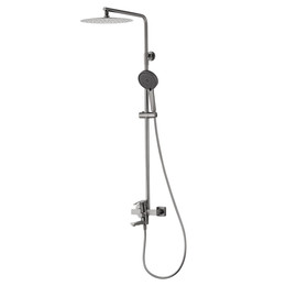 Душевая стойка Wonzon & Woghand Frame WW-88739010-BGM, тёмный графит брашированный фото 