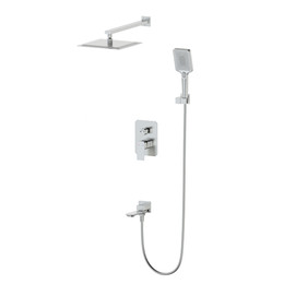 Душевая система для ванны Wonzon & Woghand Diamond WW-88939011-BN, никель брашированный фото 