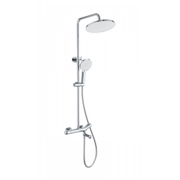 Душевая стойка с термостатом Wonzon & Woghand T-1000 WW-B3057-A-CR фото 