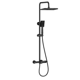 Душевая стойка Wonzon & Woghand WW-AE33110-BGG, тёмный графит брашированный фото 