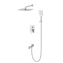 Душевая система для ванны Wonzon & Woghand Flex WW-88939072-BN, никель брашированный фото 