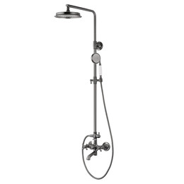 Душевая стойка Wonzon & Woghand Retro WW-88739020-BGM, тёмный графит брашированный фото 