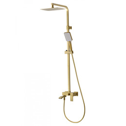 Душевая стойка Wonzon & Woghand Fit WW-88739009-BG, золото брашированное фото 