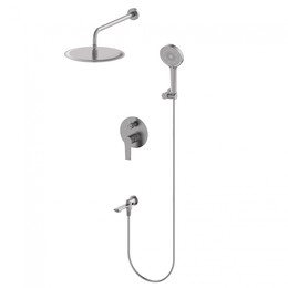 Душевая система для ванны Wonzon & Woghand Brilliant WW-88939079-BGM, тёмный графит брашированный фото 