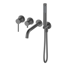 Смесители для ванны Wonzon & Woghand Stick WW-889017-BGM (со скрытой частью) тёмный графит фото 