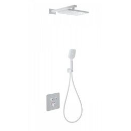 Душевая система для душа с термостатом Wonzon & Woghand WW-B4003-MW, белый матовый фото 