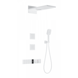 Душевая система для душа с термостатом Wonzon & Woghand WW-D4538-A-MW, белый матовый фото 