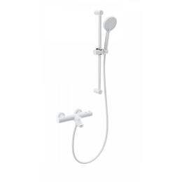 Смесители для ванны с термостатом Wonzon & Woghand WW-C2002-A-MW, белый фото 