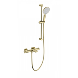 Смесители для ванны с термостатом Wonzon & Woghand WW-C2021-A-BG, золото фото 