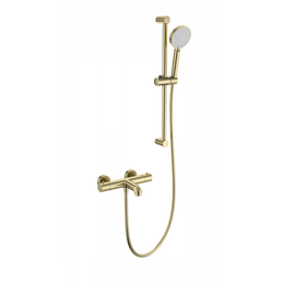 Смесители для ванны с термостатом Wonzon & Woghand WW-C2006-A-BG, золото фото 