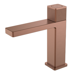 Смеситель для раковины электронный Boheme Quad 159-BRB, брашированная бронза фото 