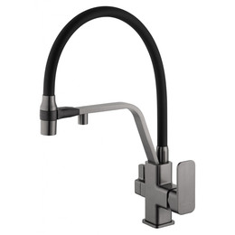 Смесители для кухни Wonzon & Woghand WW-88458013-BGM, тёмный графит фото 