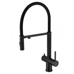 Смесители для кухни Wonzon & Woghand WW-88458009-MB, чёрный фото 