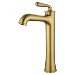 Смеситель для раковины высокий Wonzon & Woghand Steam WW-88239008-BG, золото фото 