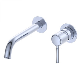 Смеситель для раковины настенный Wonzon & Woghand Tor WW-88869073-CR (со скрытой частью) фото 