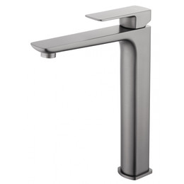 Смеситель для раковины высокий Wonzon & Woghand Edge WW-88239003-BGM, тёмный графит фото 