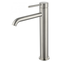 Смеситель для раковины высокий Wonzon & Woghand Stick WW-88239017-BN, никель фото 