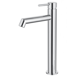 Смеситель для раковины высокий Wonzon & Woghand WW-H1064-CR фото 