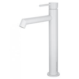 Смеситель для раковины высокий Wonzon & Woghand WW-H1064-MW, белый фото 