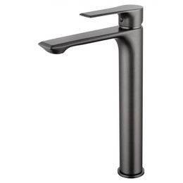 Смеситель для раковины высокий Wonzon & Woghand Brilliant WW-88019079-BGM, тёмный графит фото 